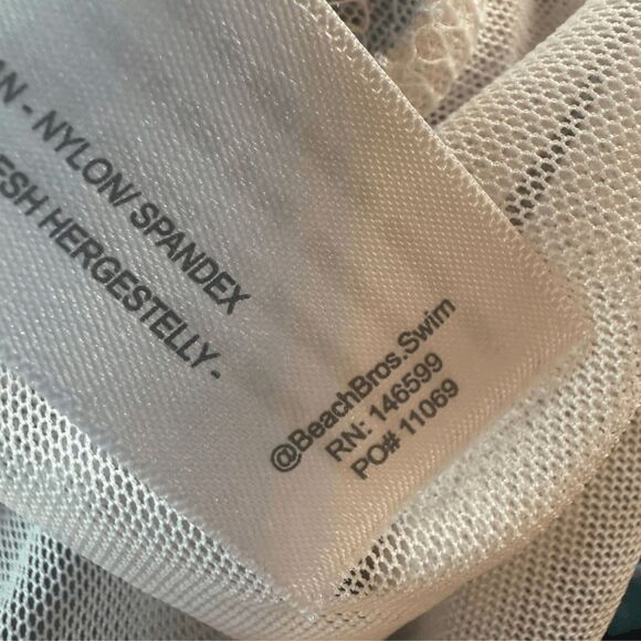 Beach Bros. Men's Star Print Elastic Waist Lined Swim Trunks‎ Blue Purple Medium - Picture 7 of 10